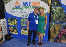 David and his wife Brianna Posner from AweSum Organics